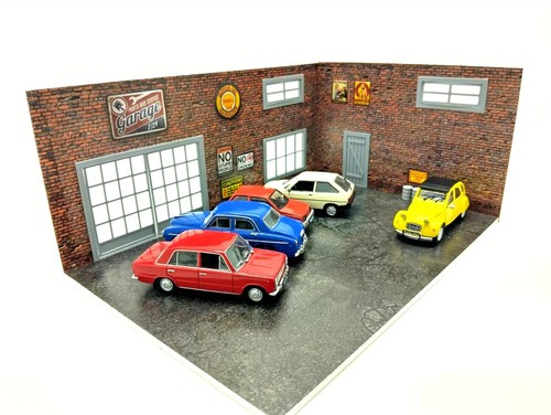 Die cast auto - auto, garage