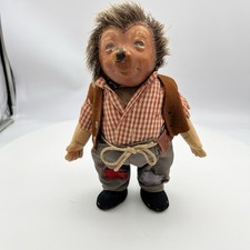 Vtg Steiff Mecki Hedgehog Doll