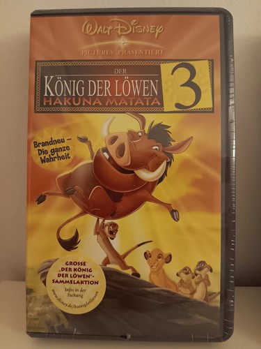 Walt disney vhs könig - walt,