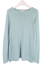 FJÄLLRÄVEN High Coast Knit Jumper Damen LARGE Hellblauer Rundhalspullover
