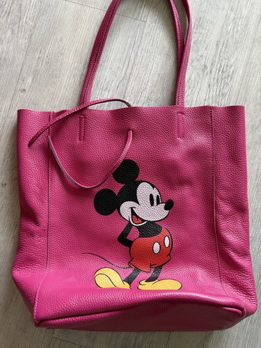 Handbemalte echt leder tasche - echt,