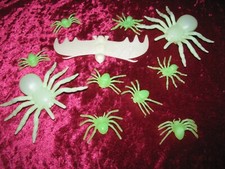 Glimmerling Glühwürmchen Glow Friend Fakie Spinnen Bat set 6 nachtleuchtend
