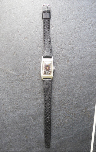 Rechteckige herren armbanduhr - rechteckige,
