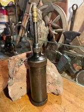 Alte Antik TECALEMIT-Fettpresse 24 cm   Schmier-Bordwerkzeug Oldtimer Traktor 