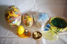 Konvolut DDR Osterdeko Osterei