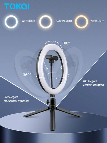 Einstellbares led ringlicht - led,