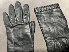 Handschuhe * Leder * Schwarz *