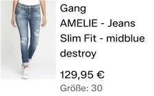 Gang Jeans Damen Gr 30