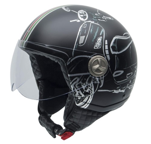 Nzi zeta motorradhelm - zeta, mattes