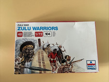ESCi-213-Zulu Warriors-Kolonialkriege-48 Figuren-1/72- OVP