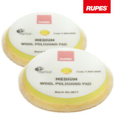 2x Rupes Medium Wool Polishing