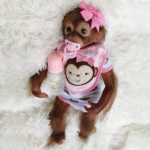 Zoll reborn baby affe puppe - 20,