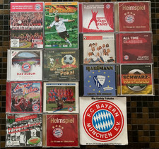 12 CD´s 2 DVD´s 1 x 7" Vinyl FC BAYERN  VfL Bochum 1848  FC Schweinfurt FUSSBALL