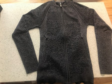 Hessnatur damen strickjacke gr 36 grsu schwsrz schurwolle