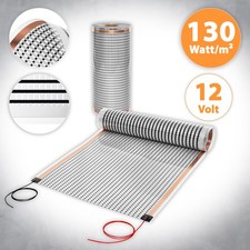 Wohnmobil Wohnwagen Infrarot Carbon Heizfolie 12V|130W 50cm breit Bodenheizung 