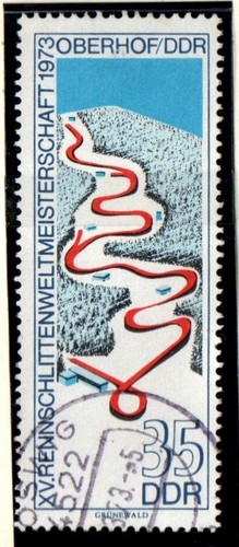 Ddr briefmarke 1973 - briefmarke,