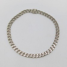 750/-er Weißgold - Panzer