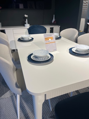 Esstisch set mit stühlen - 4,