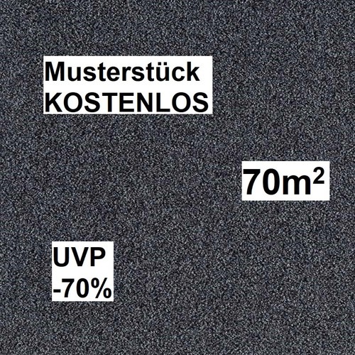 Teppichfliesen grau blau 70m2 - blau,