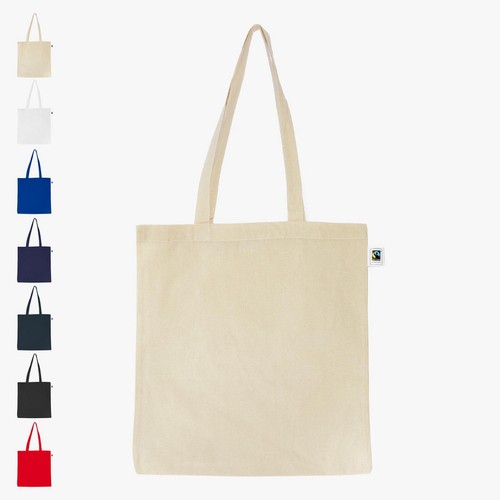 Bio fairtrade tragetasche - bio,