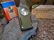 Orig. Dän.Armee Daimon 413 Militär Signallampe Taschenlampe Neu 60. Jahre OVP