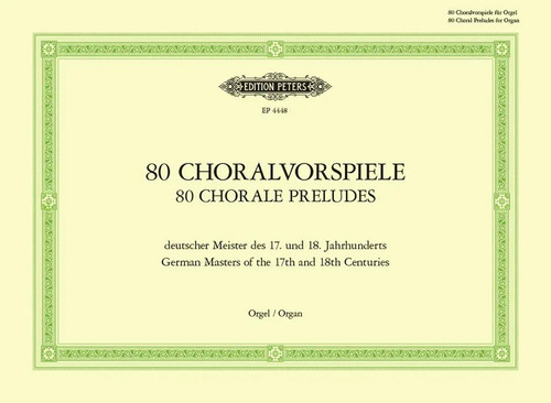 Choralvorspiele deutscher - 80,