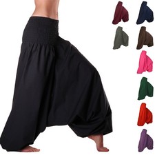Aladinhose Haremshose Pumphose BAUMWOLLE Sarouel Shalwar Goa Muckhose Pluderhose