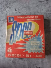 Spee gekörnt Waschmittel DDR Ovp 640g VEB Genthin