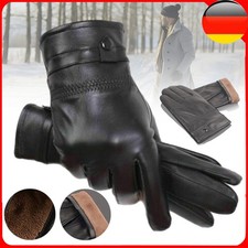 1Paar BW Bundeswehr Lederhandschuhe gefüttert Winter Leder Handschuhe +Futter