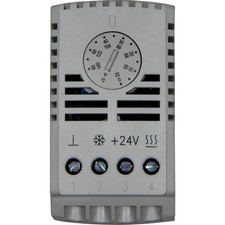 Elmeko Schaltschrank-Thermostat TES 60 24 V/DC 1 Wechsler (L x B x H) 37 x 64 x