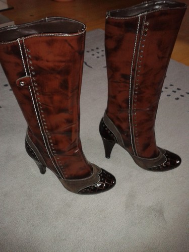 Vera gomma stiefel lack - gomma,
