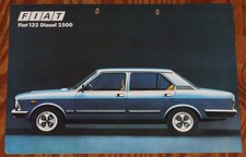1978 Fiat 132 Diesel Prospekt brochure n 124 126 127 128 130 132 500