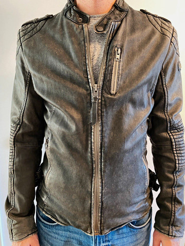Tigha lederjacke schwarz - lederjacke,,