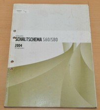 Volvo S60 S80 Schaltschema 2004 Werkstatthandbuch Sicherungen Relais 