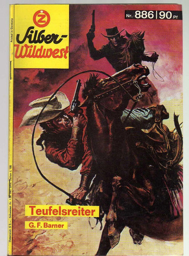 Silber wildwest roman 886 - silber, nr.