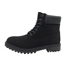 Lumberjack River Herrenschuhe Schnürstiefel Schwarz Freizeit