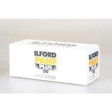Ilford Pan F 50 Plus 120 Film - Schwarzweißfilm -  Ablauf 04 / 2008