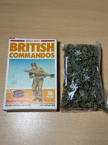 Airfix british commandos - commandos, ho/oo