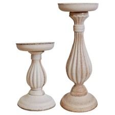 Unfertige Kerzenhalter aus