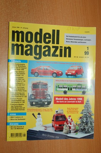 Modell magazin jahrgang 1999 - modell,