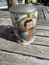 Porzellan Bierkrug König