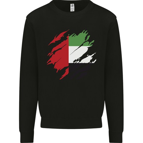 Zerrissene uae flagge - zerrissene,