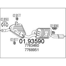 MTS Endschalldämpfer