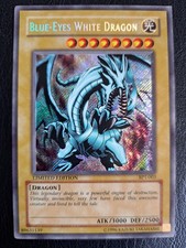 YU-GI-OH!  Blauäugiger w. Drache Booster Pack Tin Secret Rare Limited Edition 2