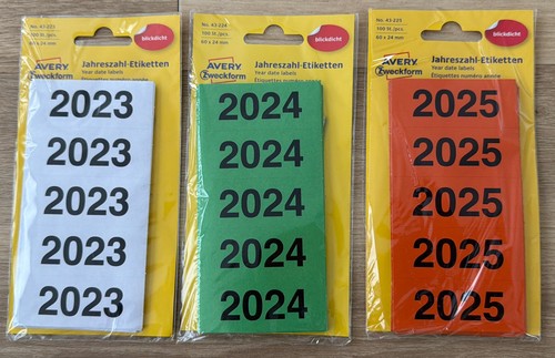 Avery zweckform jahreszahl - zweckform,