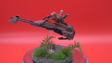 Ewok auf speeder bike - auf,