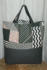 Einkaufstasche ,Stofftasche,Beutel,Shopper, kurze Henkel selbst genäht