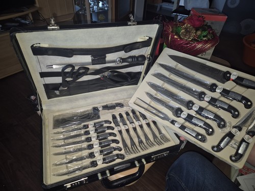 Rosenbaum messerset teilig - 24,