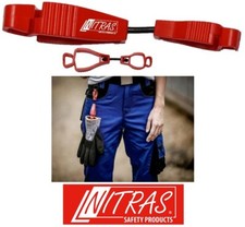 Handschuhhalter Kunststoffclip Nitras | Handschuh Halter, Handschuhhalterung rot