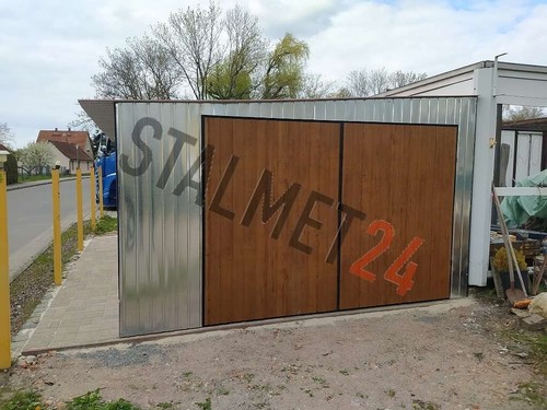 Lagerschuppe blechgarage 4x5m - +lagerschuppe,